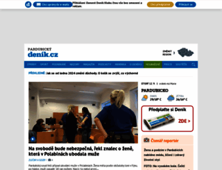 pardubicky.denik.cz screenshot