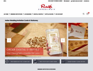 parekhcards.com screenshot