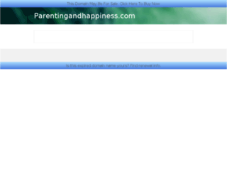 parentingandhappiness.com screenshot