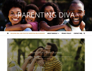 parentingdiva.com screenshot
