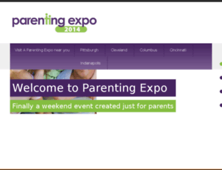 parentingexpo.com screenshot