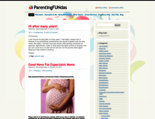 parentingfundas.wordpress.com screenshot