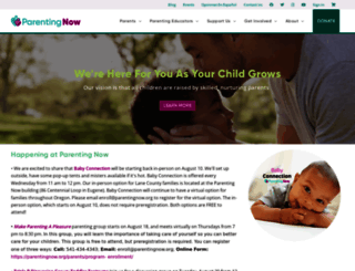parentingnow.org screenshot