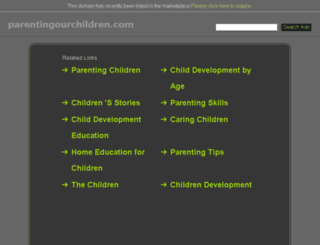parentingourchildren.com screenshot