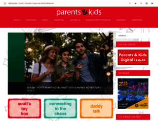 parentsandkids.com screenshot