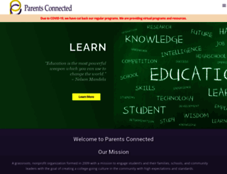 parentsconnected.org screenshot