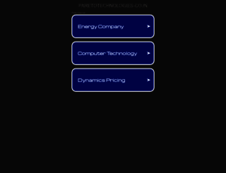 paretotechnologies.co.in screenshot