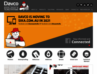 parexdavco.com.au screenshot