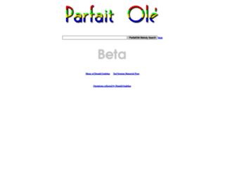 parfaitole.com screenshot