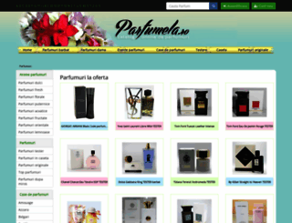 parfumela.ro screenshot