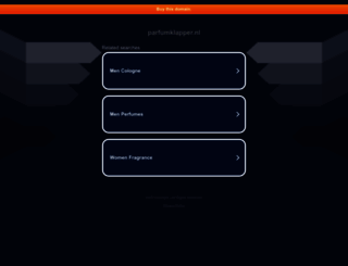 parfumklapper.nl screenshot