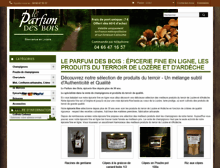 parfums-des-bois.com screenshot