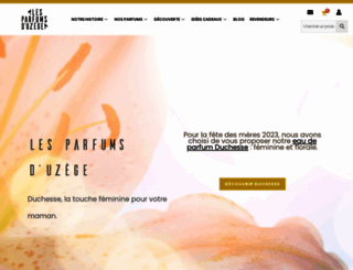 parfums-duzege.com screenshot