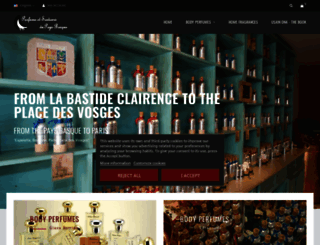 parfumsetsenteursdupaysbasque.com screenshot
