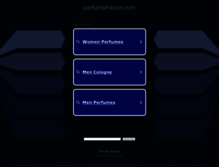 parfumsfrance.com screenshot