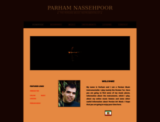 parhamnassehpoor.com screenshot
