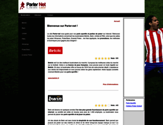 parier-net.fr screenshot