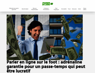 parierenligne.fr screenshot