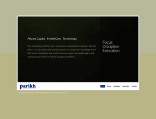 parikh.com screenshot