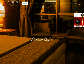 parionhotel.com screenshot