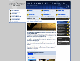 paris-cdg.com screenshot