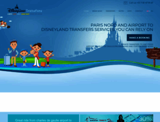 paris-disneyland-transfer.com screenshot