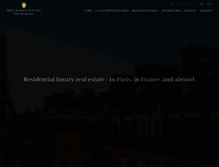 paris-fineresidences.com screenshot