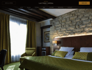 paris-hotel-lautrec.com screenshot