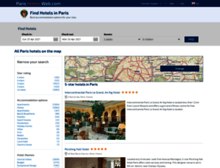 paris-hotelsweb.com screenshot
