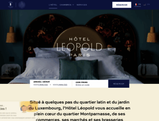 paris-montparnasse-hotel.com screenshot