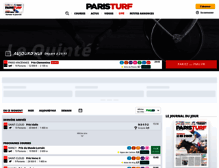 paris-turf.fr screenshot