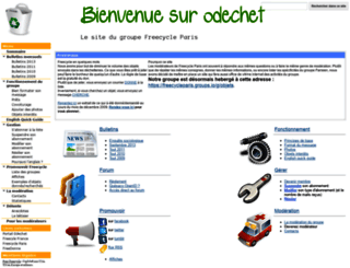 paris.0dechet.com screenshot