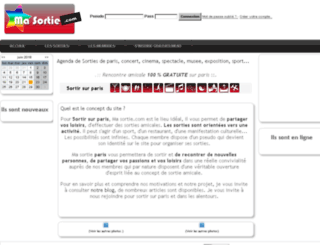 paris.masortie.com screenshot