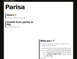parisa.zimbalam.com screenshot
