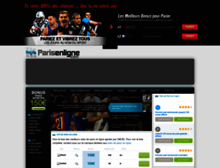 parisenligne.com screenshot