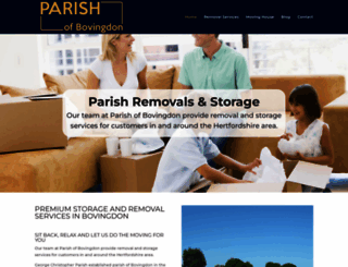parish-removals.co.uk screenshot