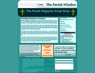 parishwindow.co.uk screenshot