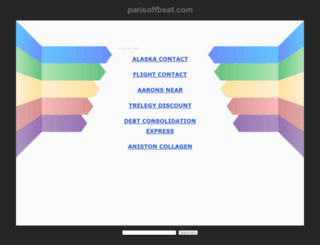 parisoffbeat.com screenshot