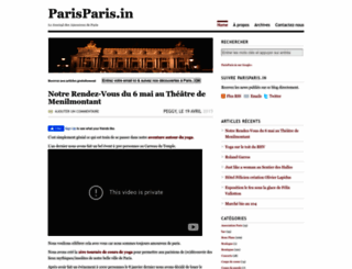 parisparis.in screenshot