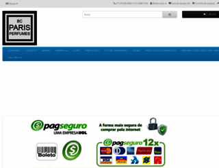 parisperfumes.com.br screenshot