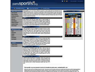 parissportifs.org screenshot