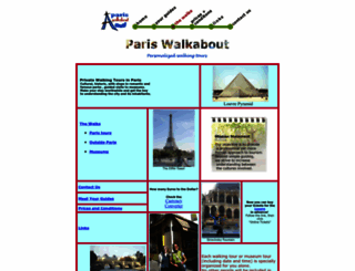 pariswalkabout.com screenshot