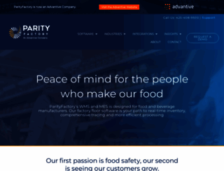 parityfactory.com screenshot