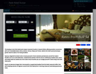 park-hotel-junior-venice.h-rez.com screenshot