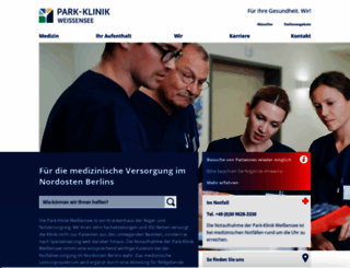 park-klinik.com screenshot