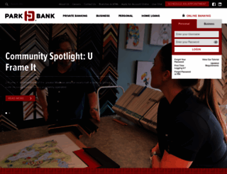 parkbank.com screenshot