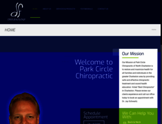 parkcirclechiropractic.com screenshot