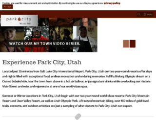 parkcity.com screenshot