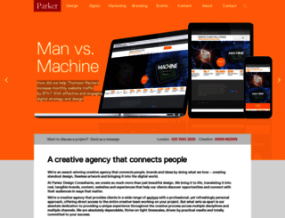 parker-design.com screenshot
