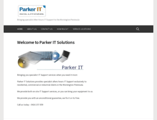 parker.com.au screenshot